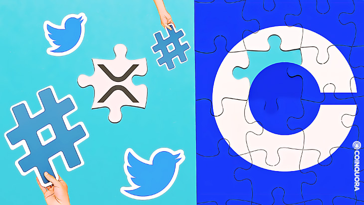 RelistXRP on COINBASE Trending Hashtags on Twitter - داغ شدن هشتگ "RelistXRP" در توئیتر صرافی کوین بیس